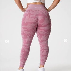 NVGTN pink camo leggings